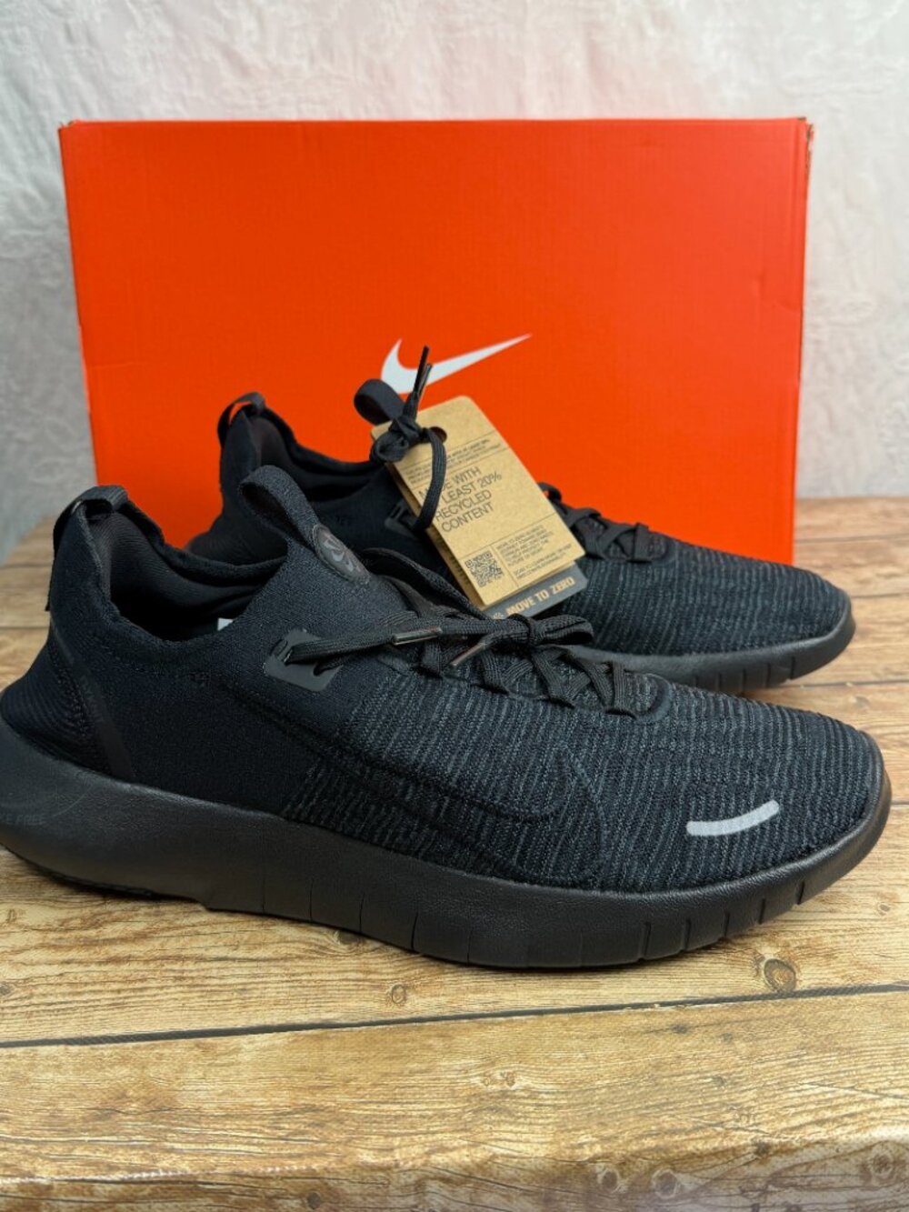 NEW Nike Free RN FK Next Nature Men's 13 Black Anthracite Running Shoes